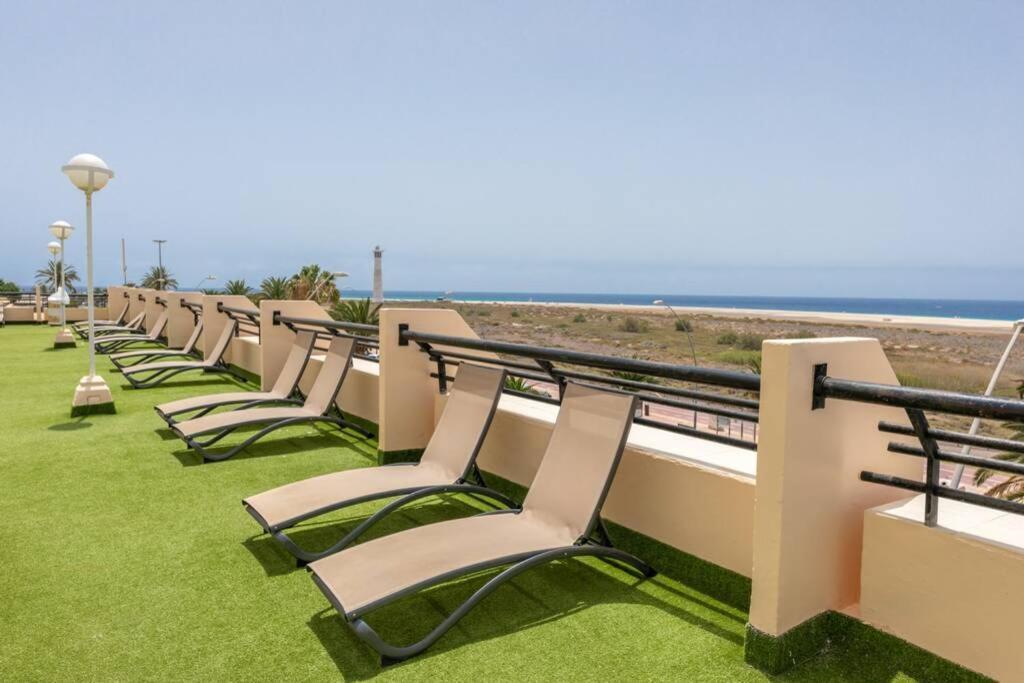 Vista Oceano Spiaggia A 250 M Wi-Fi Ac E Tv In Camera E Zona Giorno Morro Jable  Exteriér fotografie